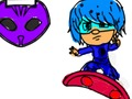 Spiel Zurück in die Schule: Mask Boy Coloring  Online