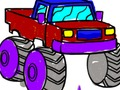 Spiel Zurück in die Schule: Monster Truck Coloring  Online
