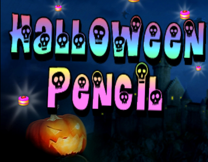 Spiel Halloween Bleistift  Online