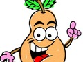 Spiel Zurück in die Schule: Früchte Malbuch  Online