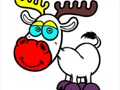 Spiel Zurück zu Schule: Rotwild-Malbuch  Online