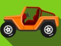 Spiel Alter Jeep auf der Straße Puzzle  Online