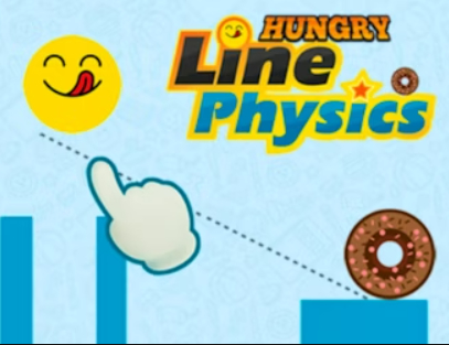 Spiel Hungrige Linienphysik  Online