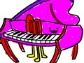 Spiel Zurück zur Schule: Malbuch für Musikinstrumente  Online