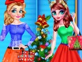 Spiel Schwestern Weihnachtsbaum  Online