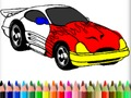 Spiel Zurück in die Schule: Muscle Car Coloring  Online