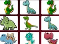 Spiel Cartoon Dinosaurier Gedächtnis Herausforderung  Online