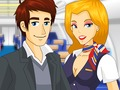 Spiel Stewardess küssen  Online