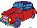 Spiel Oldtimer Autos Färbung  Online