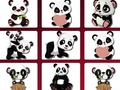 Spiel Süße Panda Memory Challenge  Online