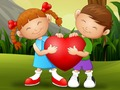 Spiel Valentinsblasenrad  Online