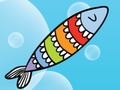 Spiel Regenbogenfisch Färbung  Online