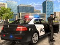 Spiel Cartoon Polizeiauto  Online