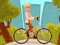 Spiel Happy Bike Riding Puzzle  Online