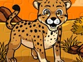 Spiel Big Cats Jigsaw Online