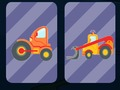 Spiel Big Trucks und Cars Memory  Online