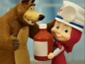 Spiel Mädchen und Bär Spaß Zeit  Online