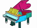Spiel Zurück in die Schule: Klavier Malbuch  Online