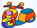 Spiel Nettes Fahrrad Malbuch  Online