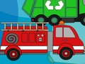 Spiel LKW Malbuch  Online