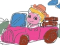 Spiel Nette Autos für Kinder Färbung  Online
