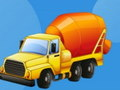 Spiel Cartoon Trucks Puzzle  Online