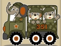 Spiel Armeewaffenfahrzeuge Match 3  Online
