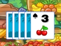 Spiel Tri-Fruit Solitaire! Online