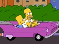 Spiel Das Simpsons Auto Puzzle  Online