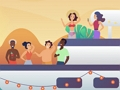 Spiel Große Boote färben  Online