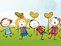 Spiel Glückliches Familienmalbuch  Online