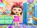 Spiel Süßes Baby-Mädchen-Aufräum-unordentliches Haus  Online