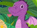 Spiel Niedliche Dinosaurier Färbung  Online