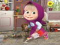 Spiel Mascha und das Bärenreinigungsspiel  Online