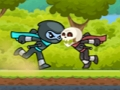 Spiel Ninja rauf und runter rennen  Online