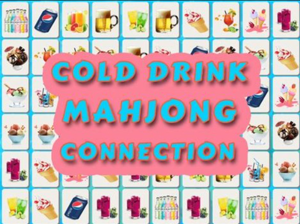 Spiel Mahjong-Verbindung für kaltes Getränk  Online