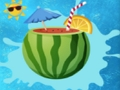 Spiel Wassermelone und Getränke Puzzle  Online