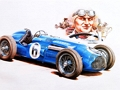 Spiel Malerei Vintage Cars Puzzle  Online