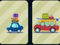 Spiel Sommerautos Erinnerung  Online