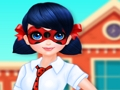 Spiel Gepunktetes Mädchen zurück zur Schule  Online