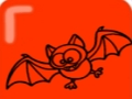 Spiel Einfache Kinder Malfledermaus  Online