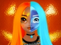 Spiel Prinzessin Halloween Makeup Halffaces Tutorial  Online