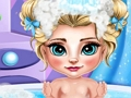 Spiel Eiskönigin Babywanne  Online