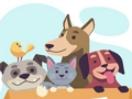 Spiel Adoptiere ein Haustier-Puzzle  Online