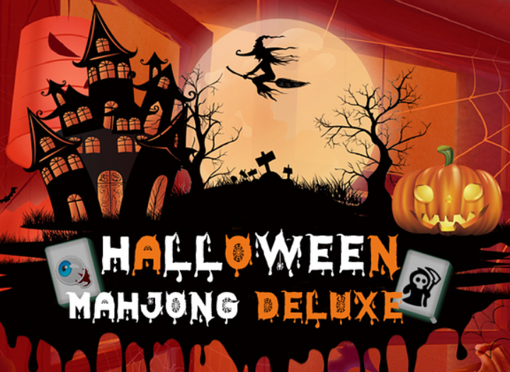 Spiel Halloween Mahjong Deluxe Online