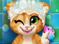 Spiel Rostiges Kätzchenbad  Online