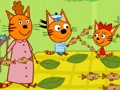 Spiel Picknick mit Katzenfamilie  Online