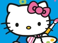 Spiel Farbe nach Nummer mit Hello Kitty  Online