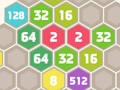 Spiel 2048 Hexa Merge Block Online