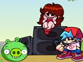 Spiel Friday Night Funkin 'vs PIG von Angry Birds  Online
